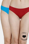 Zivame Low Rise Full Coverage Bikini Panty (Pack of 2) - Multicolor — thumbnail 1